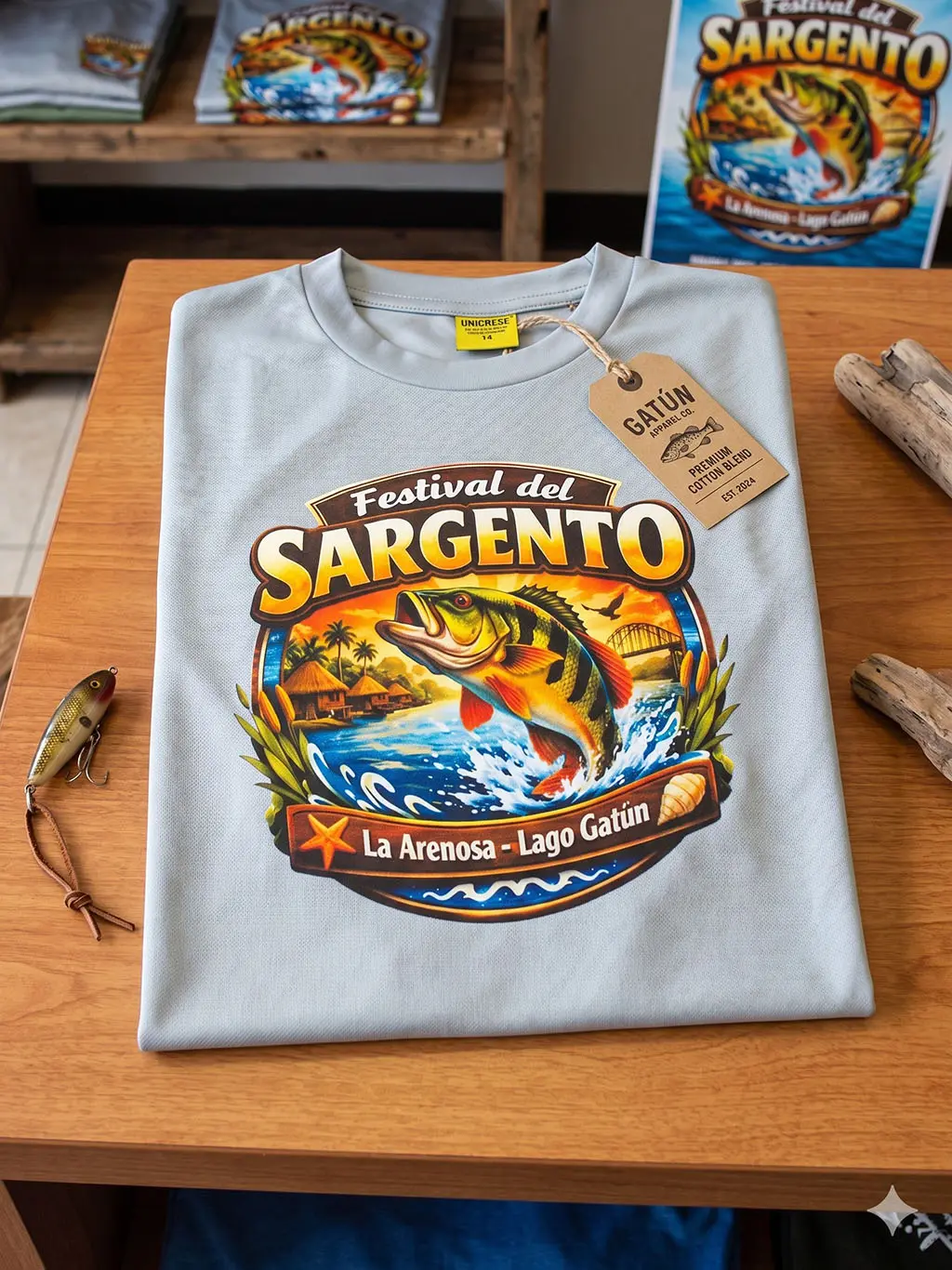 Camiseta con impresión DTF personalizada — trabajo realizado por PrintPanama en Panamá